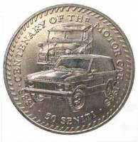 () Монета Тонга 1985 год 50 сенити ""  Медь-Никель  UNC